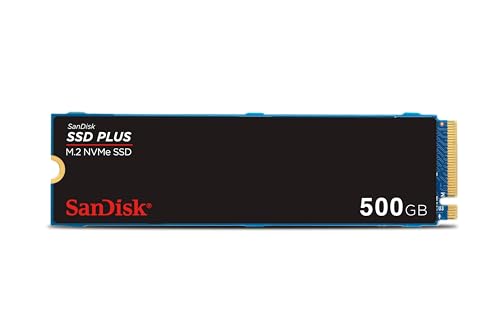 Amazon.com: SanDisk 500GB SSD Plus M.2 NVMe SSD - PCIE Gen 3.0, Up
